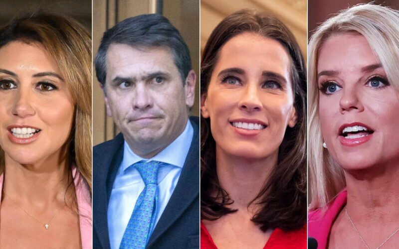 alina habba and todd blanche and christina bobb and pam bondi 1